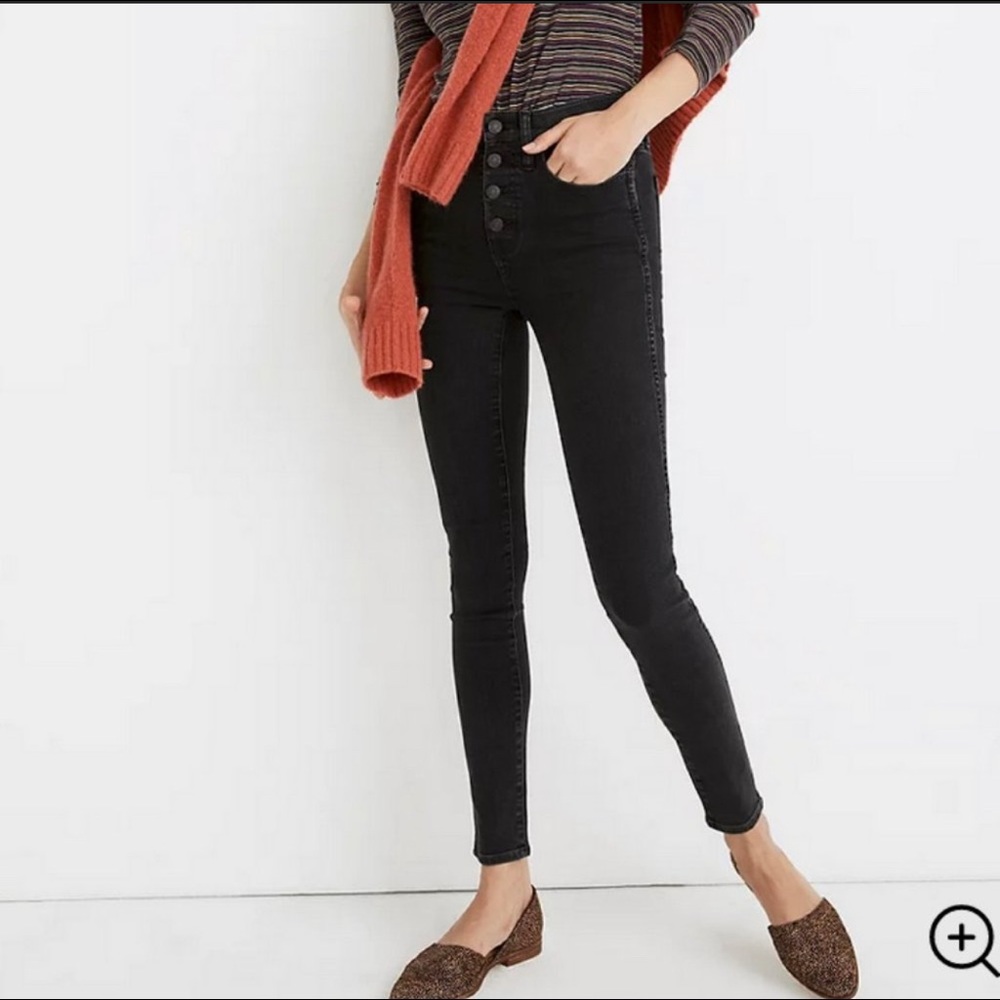 Madewell petite 10" high-rise skinny jeans